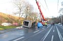 VU Muellwagen umgestuerzt Koeln Buchforst Heidelbergerstr P203